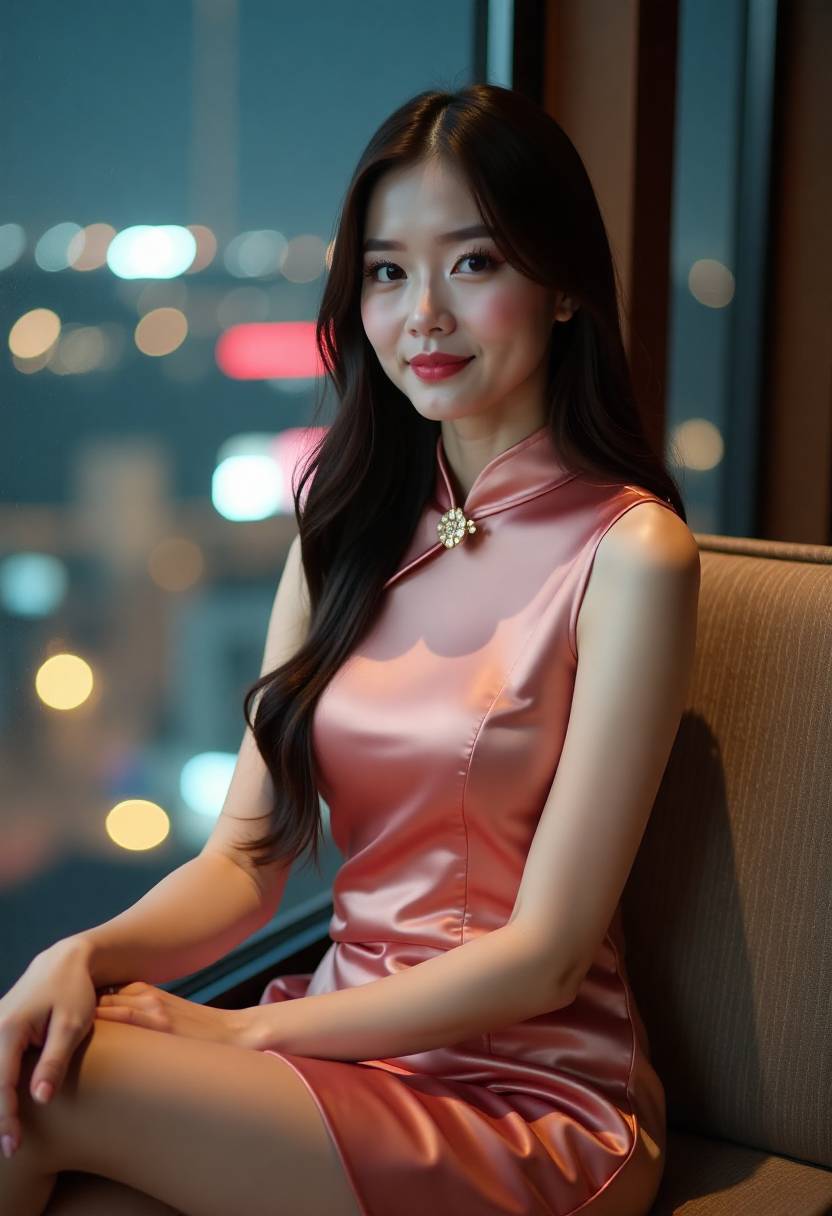 旧戏院中的人物关系场景